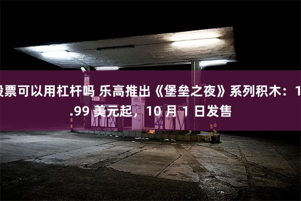 股票可以用杠杆吗 乐高推出《堡垒之夜》系列积木：14.99 美元起，10 月 1 日发售