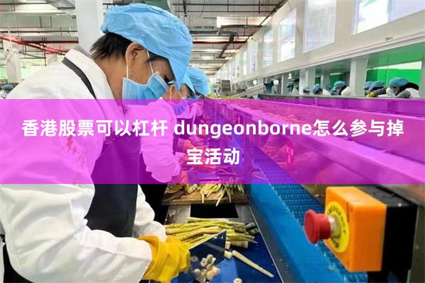 香港股票可以杠杆 dungeonborne怎么参与掉宝活动